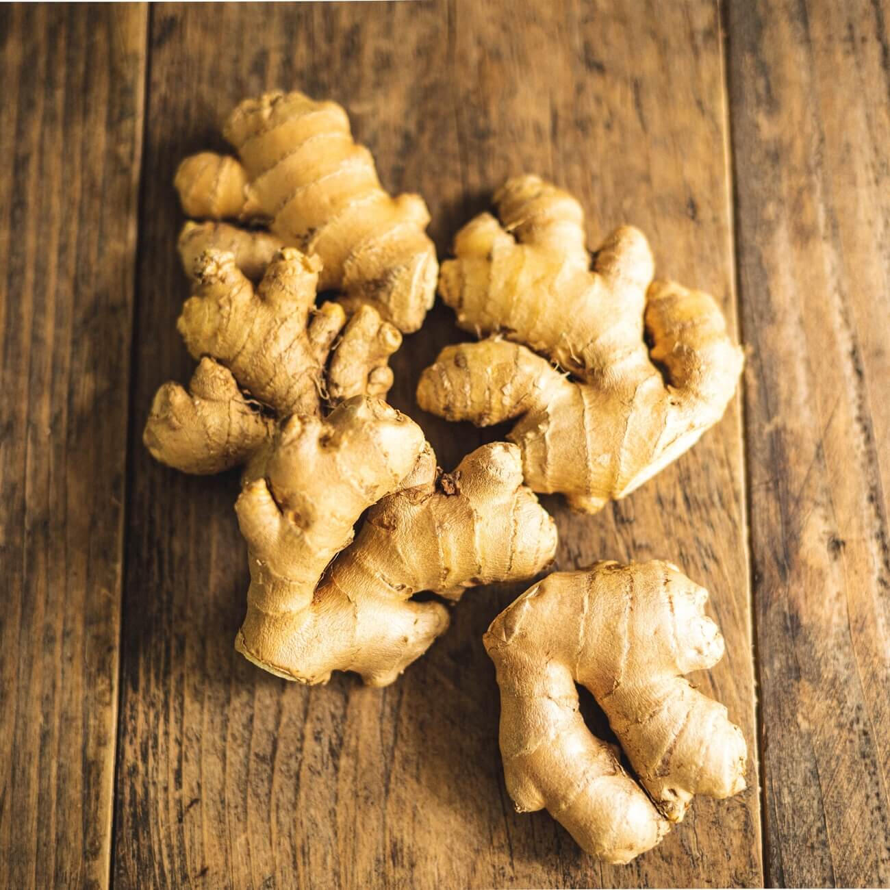 Ginger roots Madagascar ginger